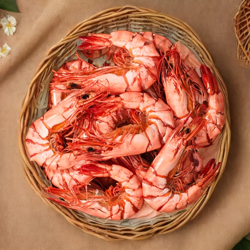 加大号九节虾原味烤虾干货新鲜海鲜零食即食斑节虾高钙虾原味