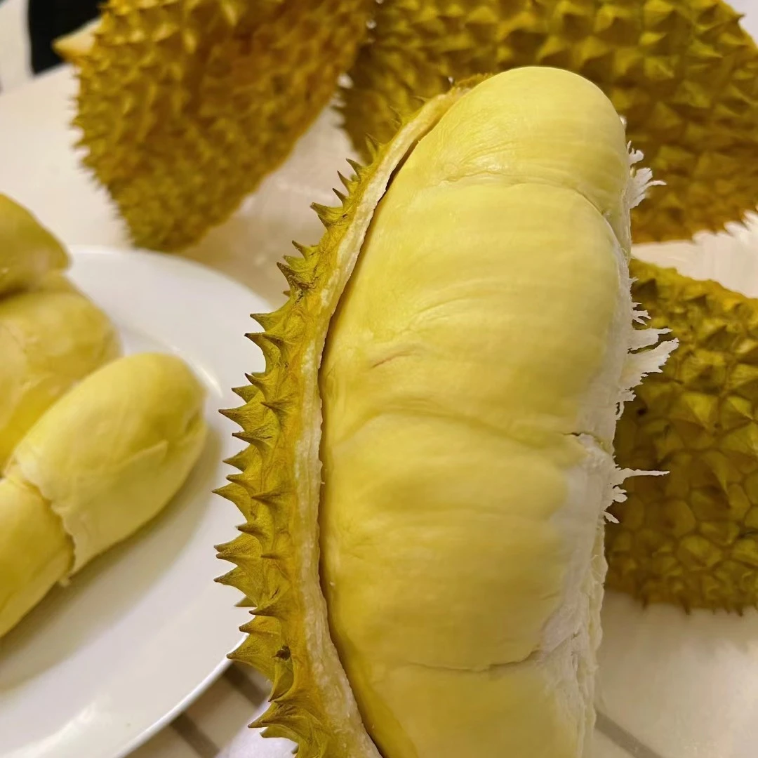 【老沙严选】超甜鲜切冷冻带壳榴莲肉软糯香甜单盒2斤左右