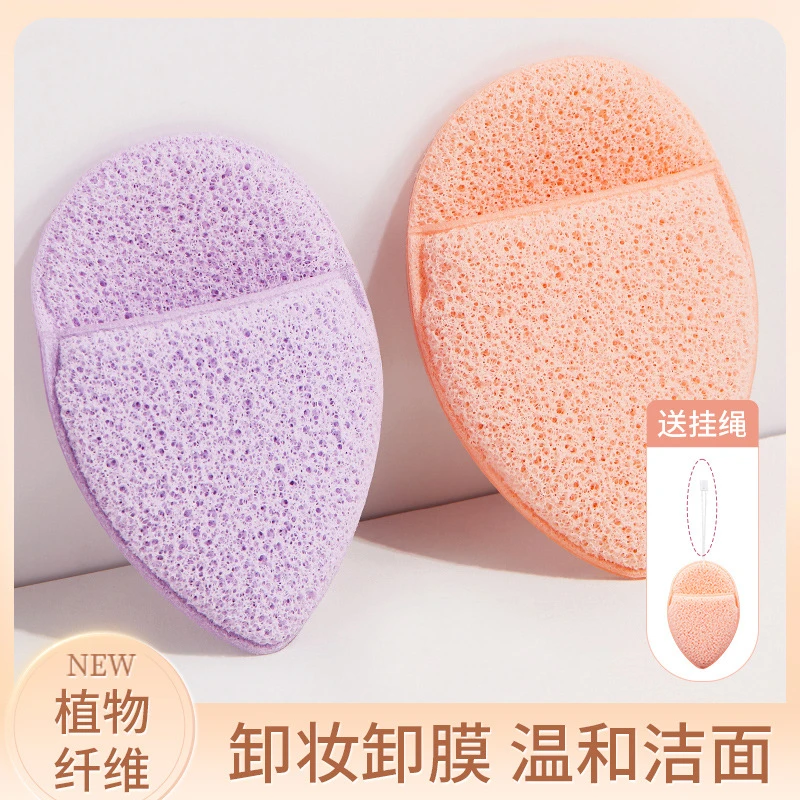 手套洁面扑深层清洁加厚海绵柔软亲肤洗脸神器擦脸厚海绵粉扑洁肤