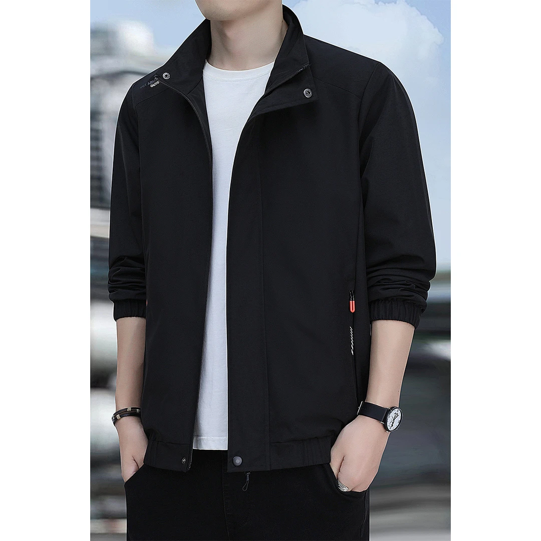 男士夹克2024年春秋季新款韩版潮流宽松时尚帅气休闲男生上衣