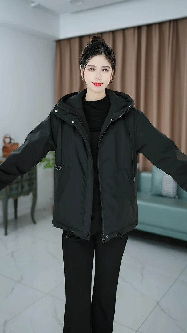 2024粉丝福利新款气质加绒显瘦洋气秋冬大码外套时尚妈妈装