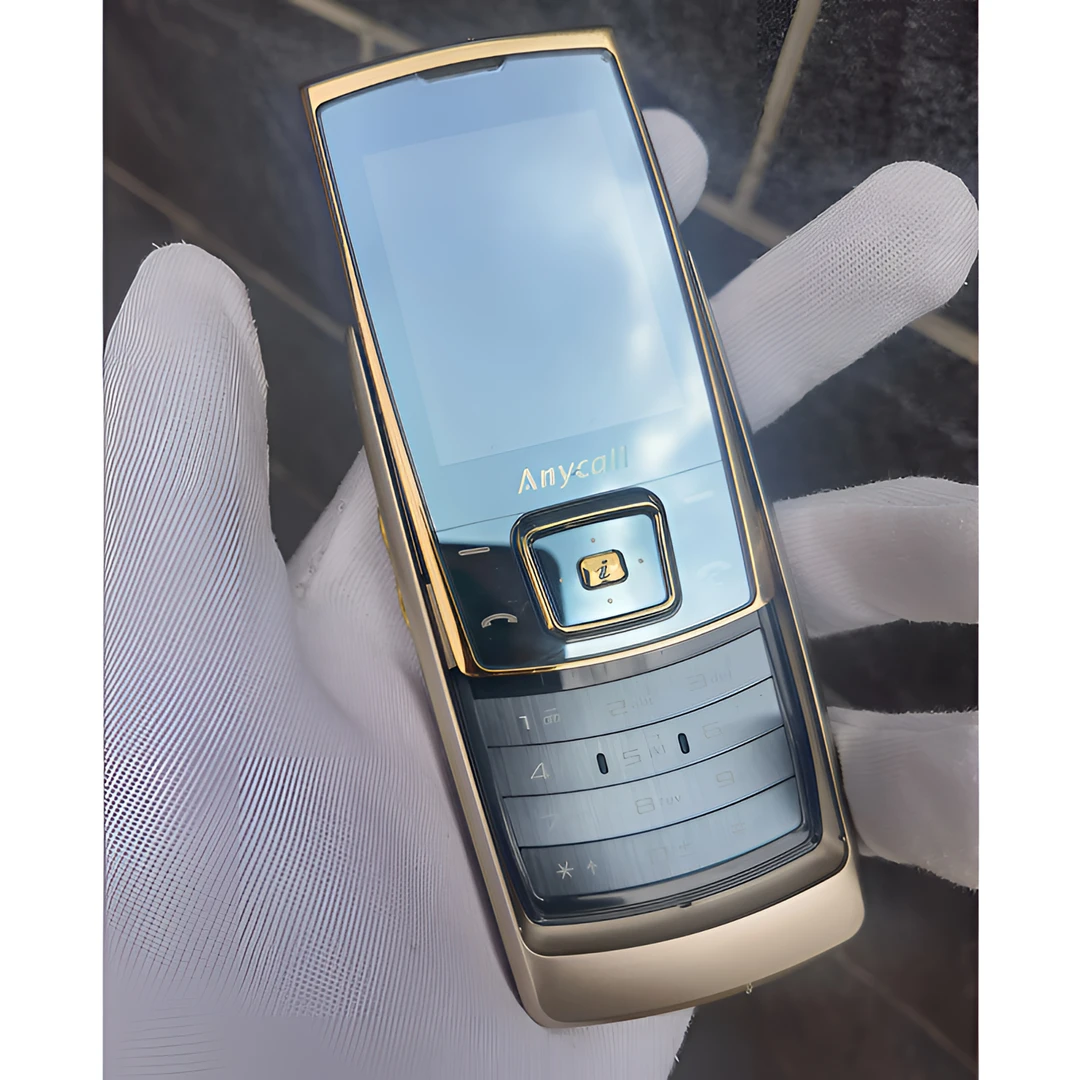 准新品 Samsung/三星 E848金色版 原装国行正品怀旧超薄滑盖手机