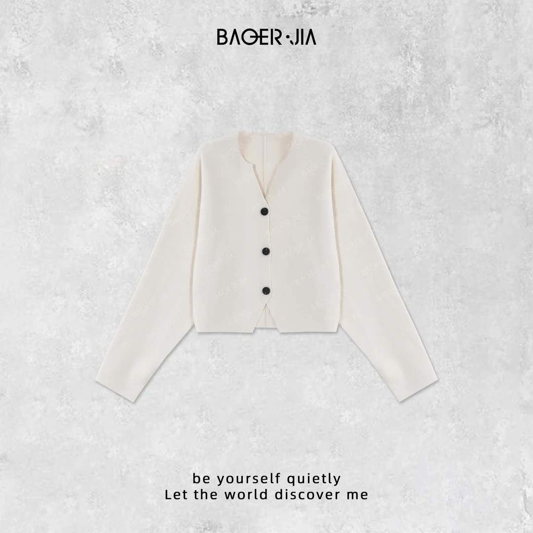 1-宝儿家含幂BV55324308秋季穿搭新款气质时尚休闲百搭外套