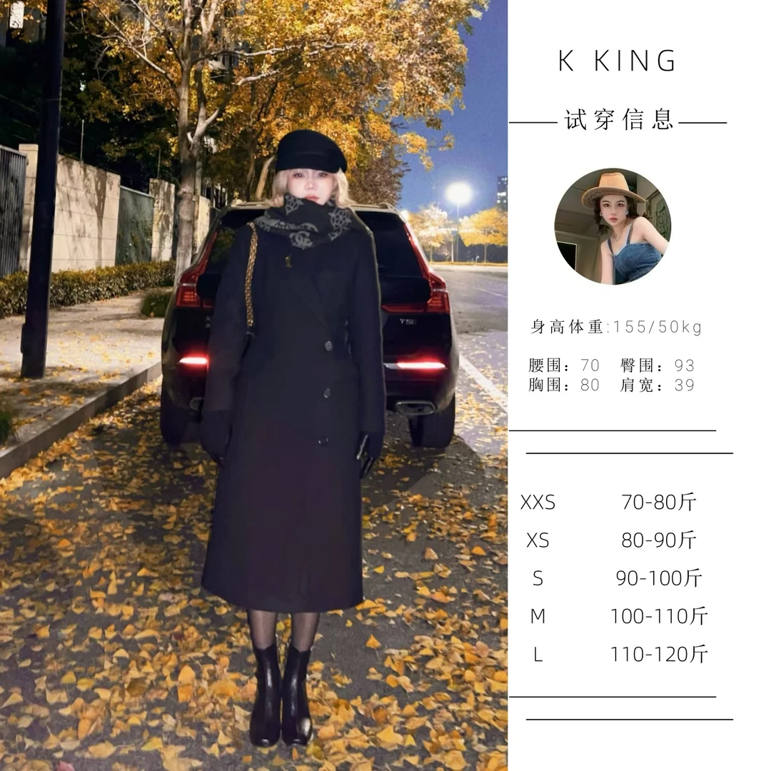<KKING>【精致人生】小个子定制单面呢气质感秋冬羊毛百搭高级大衣