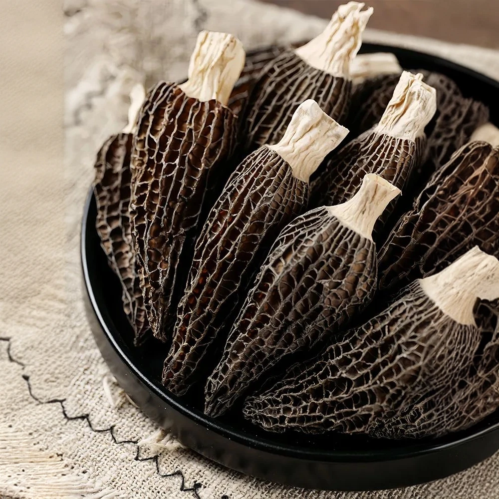 云南特产羊肚菌干货头茬新货足干货无硫肉厚净无沙菌菇包煲汤炖鸡