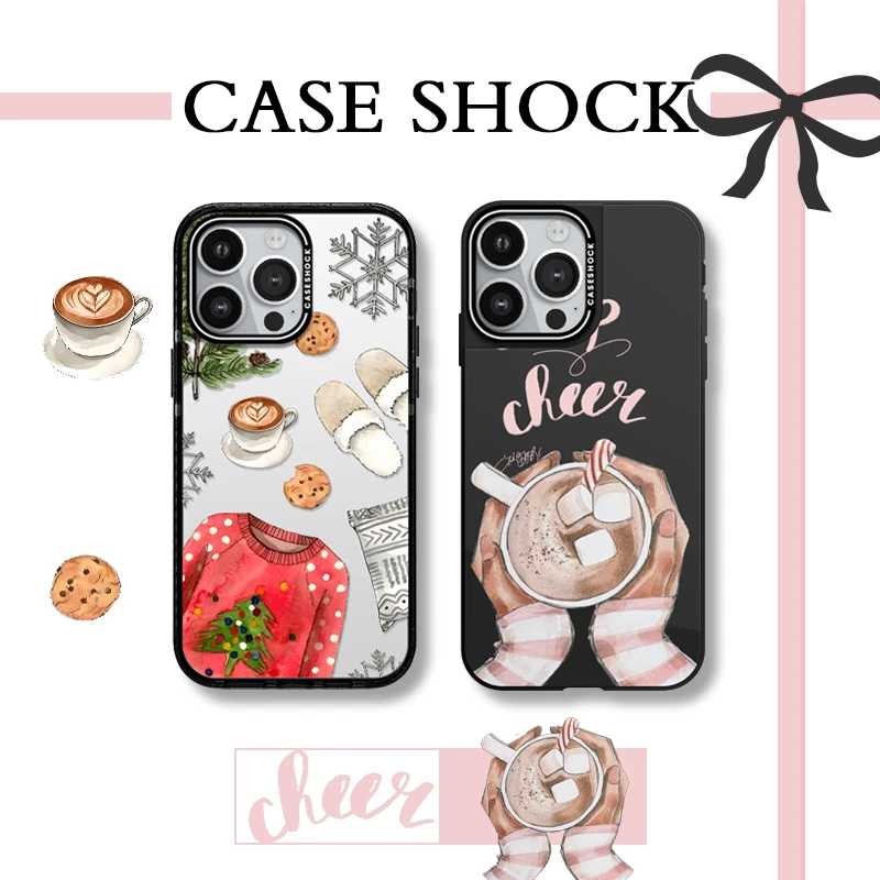 新款热可可系列适用苹果手机壳亚克力手机壳iphone16镜面壳