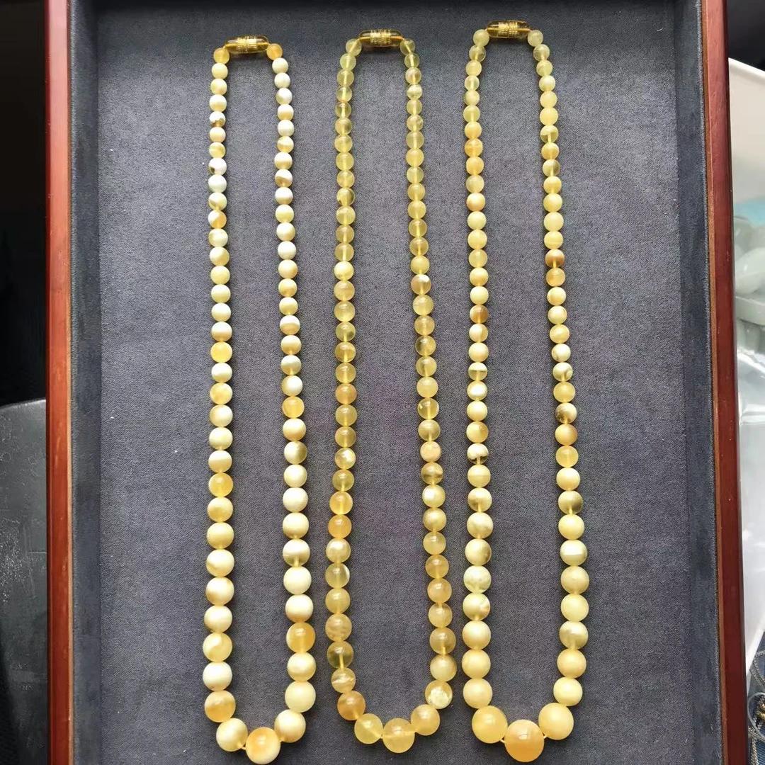 【欣妈珠宝】天然蜜蜡项链塔链#5843#（多样性发一）