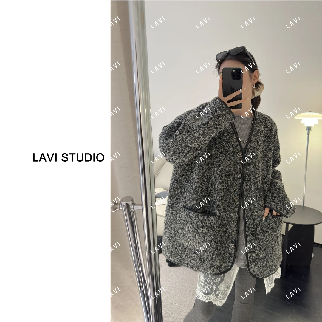 沉睡墨菲斯 时尚秋冬百搭加厚外套LW2914