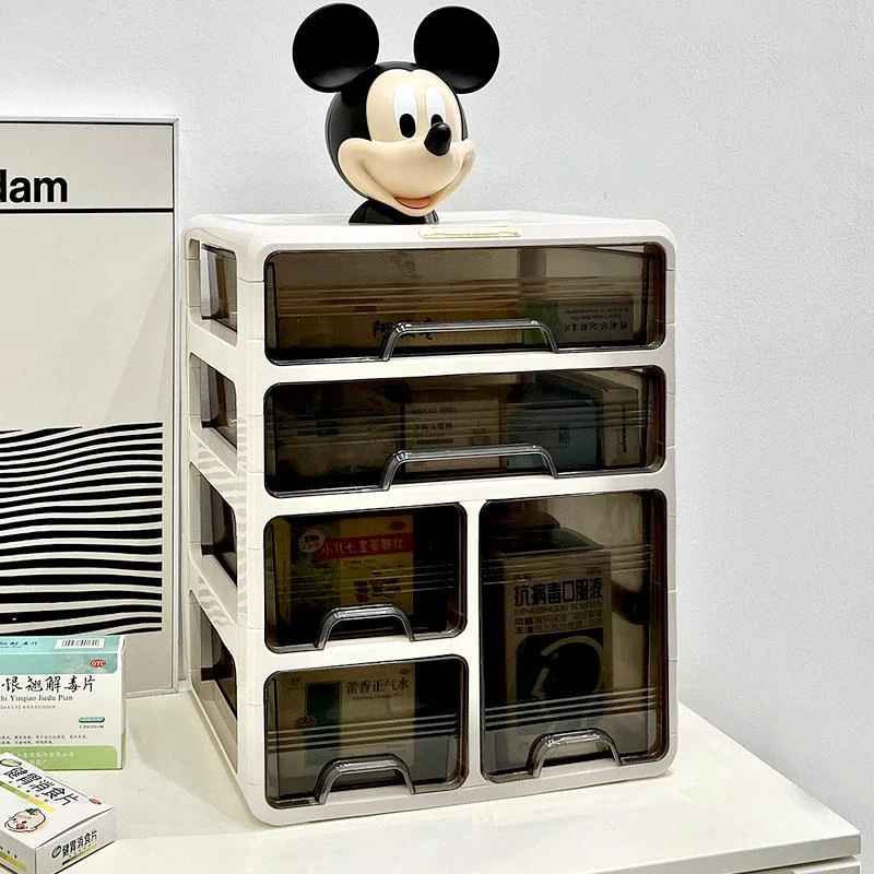 药品收纳家用分类抽屉式医药箱家庭装药箱药物收纳盒米桶储米箱