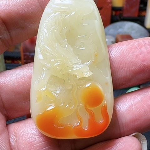 寿山石济****中寿山結晶芙蓉