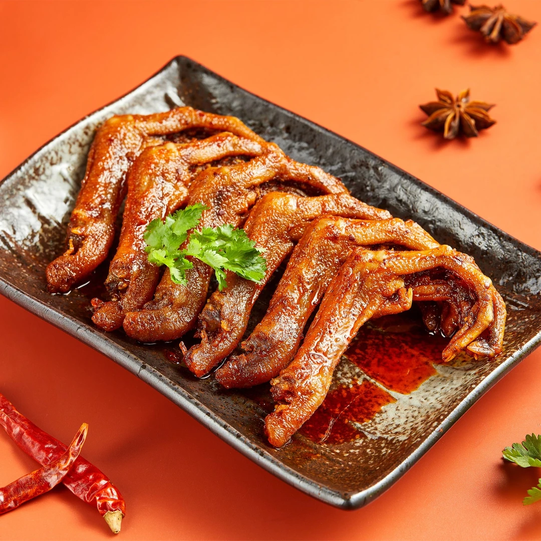 辣谜 香辣鸭爪 卤味麻辣办公室休闲零食小吃熟食开袋即食