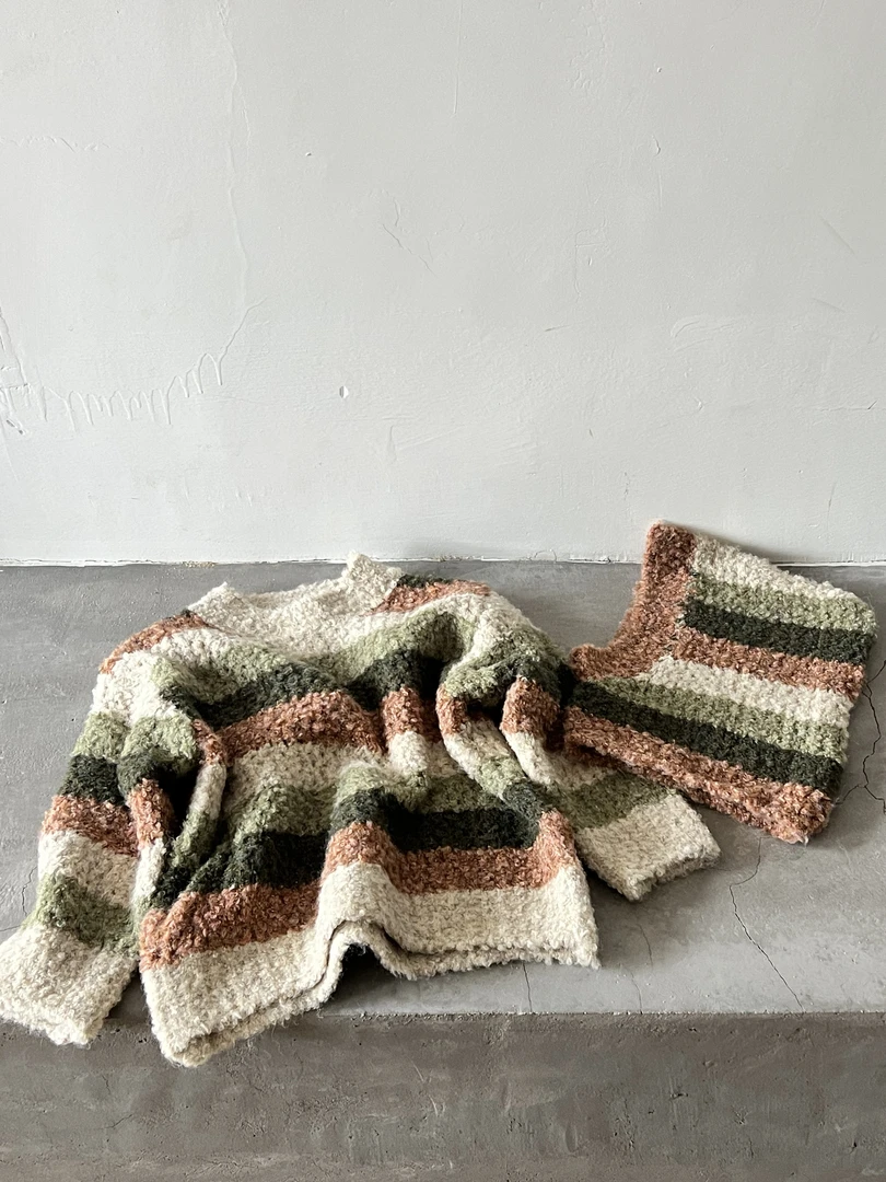 5511#韩版气质风儿童时尚秋冬拼色帽子两穿毛衫