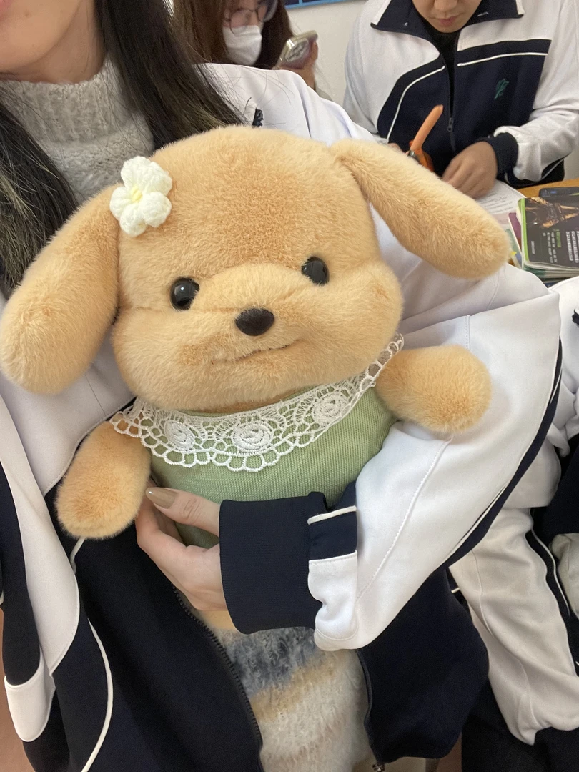 【00和猫】可爱小狗黄色暖水袋背包毛绒包包创意玩偶热水袋