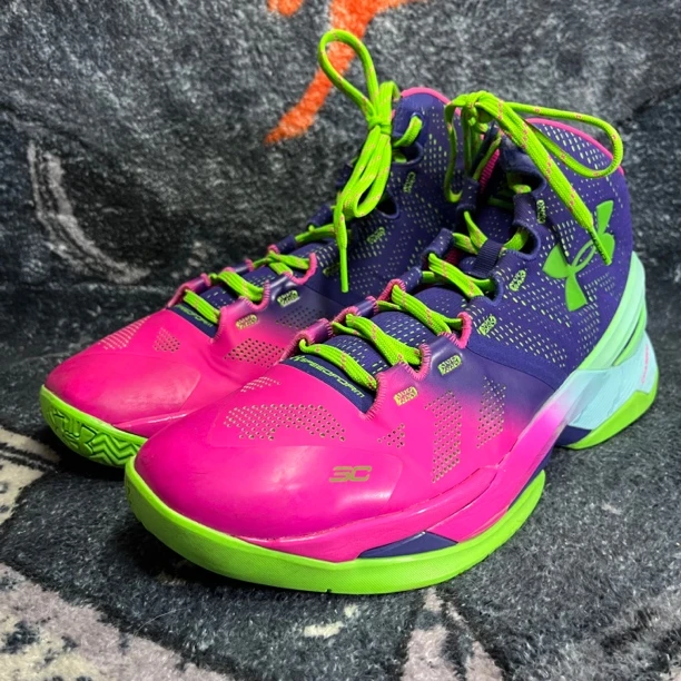 46码Under Armour Curry 2 库里2 圣诞 断货无价格 鞋底磨损小