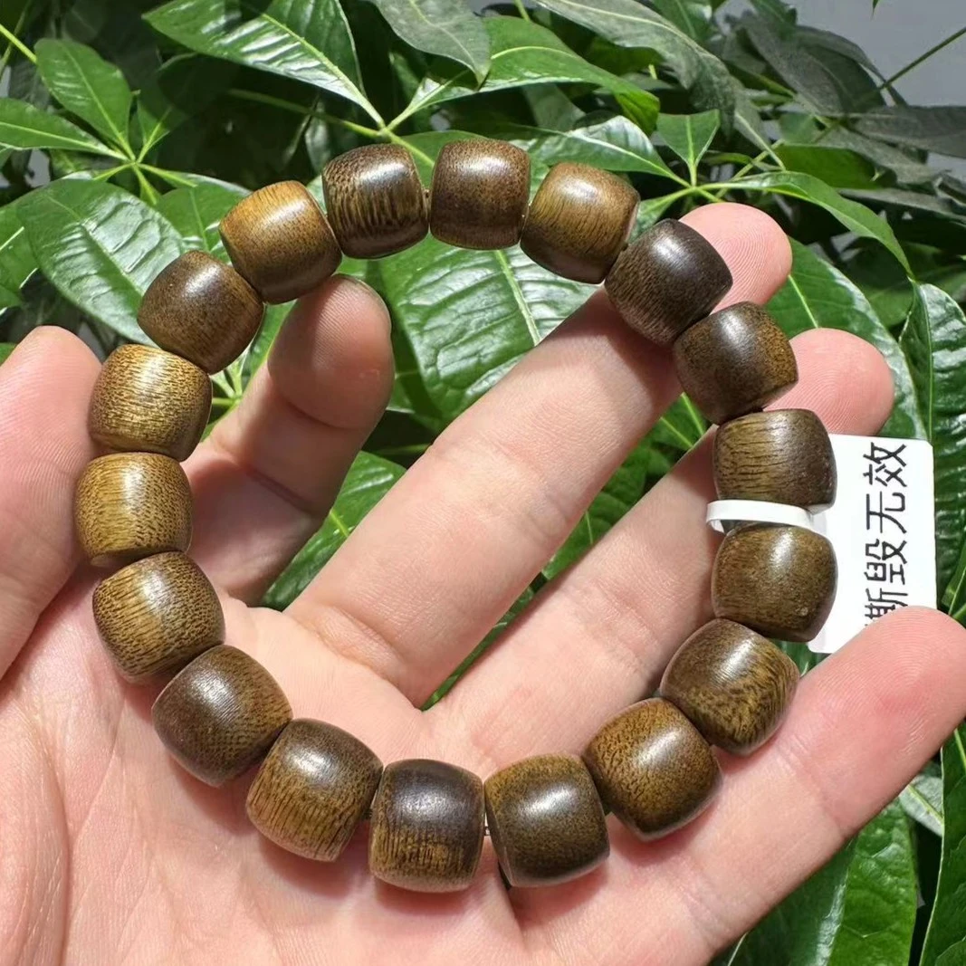达拉干沉香桶珠单圈1.2mm编号2s.jxy