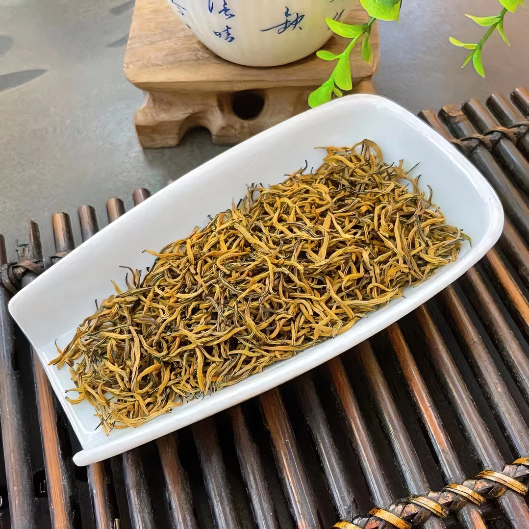 高货5A头春头采金骏眉 高浓蜜香,自然花香 百分之99单芽 2023新茶