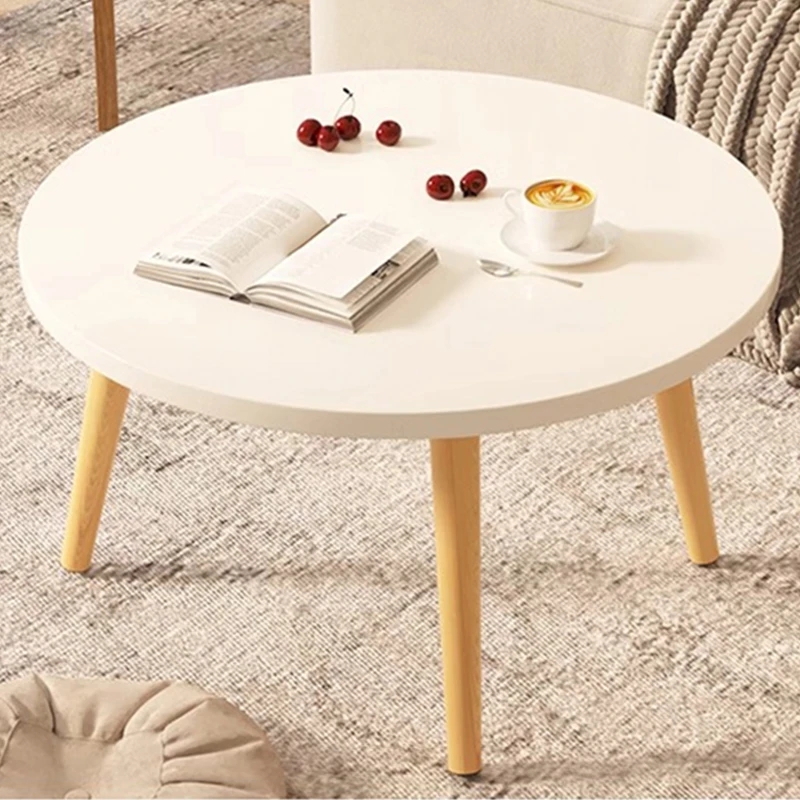 小圆桌榻榻米茶桌坐地卧室女生飘窗小桌子茶几迷你简易网红矮桌子