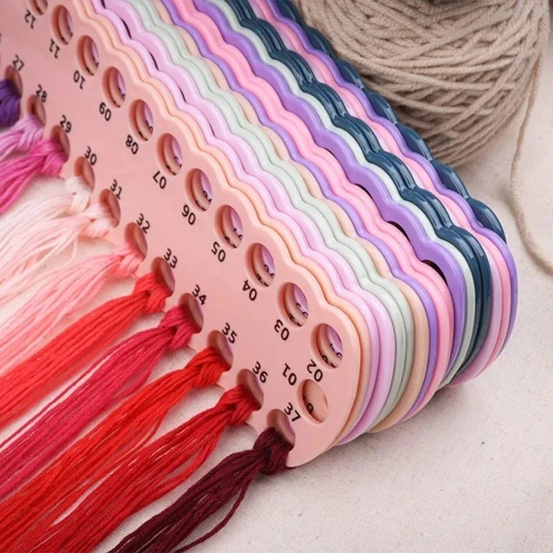 大孔十字绣理线神器亚克力刺绣线板111孔带数字编号专业穿排辅助