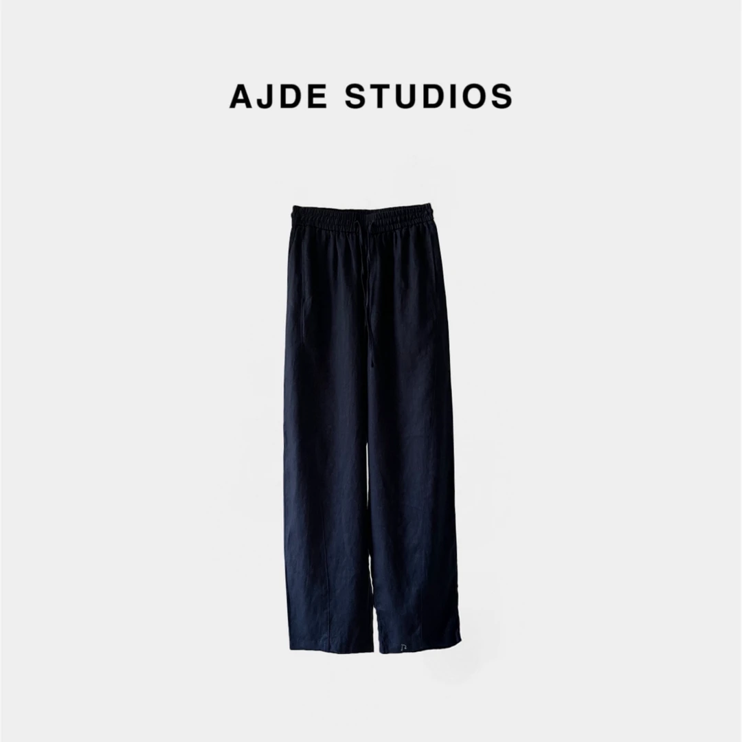 AJDE | 老钱亚麻裤 01