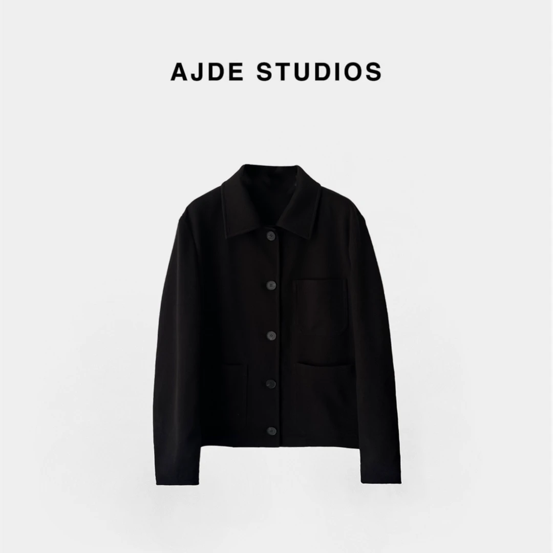 AJDE｜斜纹针织夹克外套01