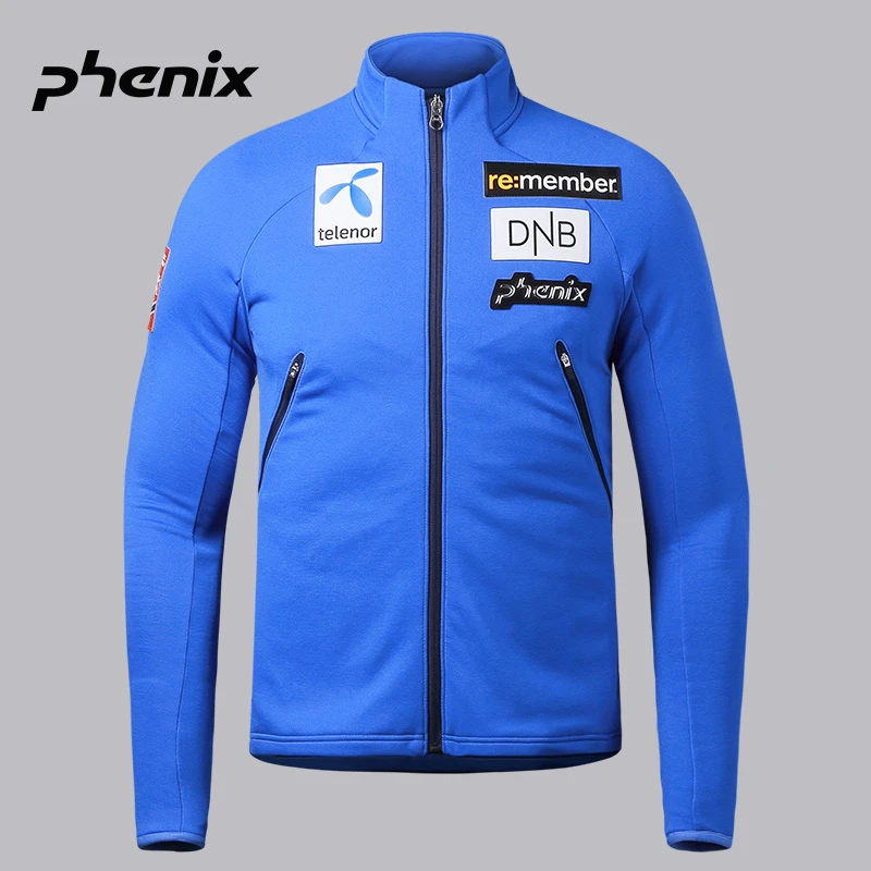 phenix菲尼克斯男抓绒衫运动上衣户外滑雪国家队中层 PS672KT15N