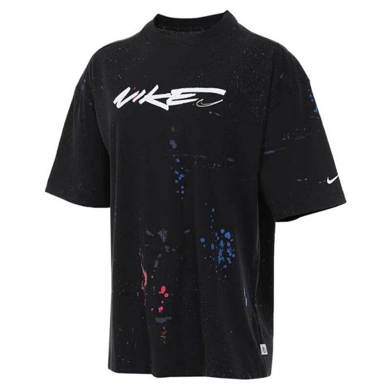 NIKE耐克短袖女新款运动服宽松透气休闲上衣圆领T恤FZ0284-010