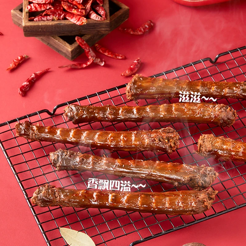 2024年4月到期阿品手撕鸭脖追剧零食58克/根*2根香辣口味随机