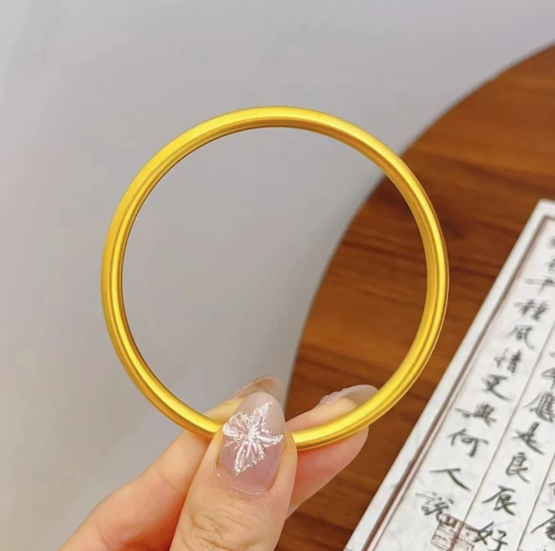 铜合金手镯 ｜高定｜传承素圈｜时尚经典潮AU578