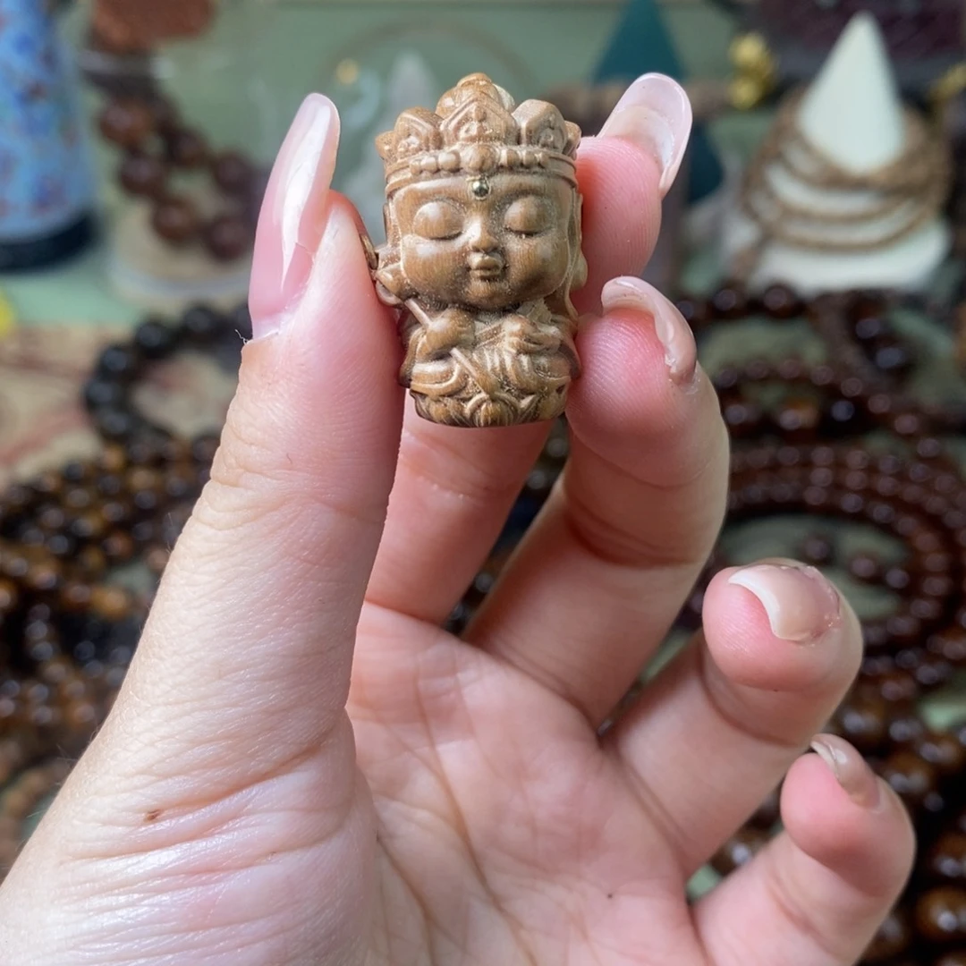 檀香木手串/手链地藏王0768