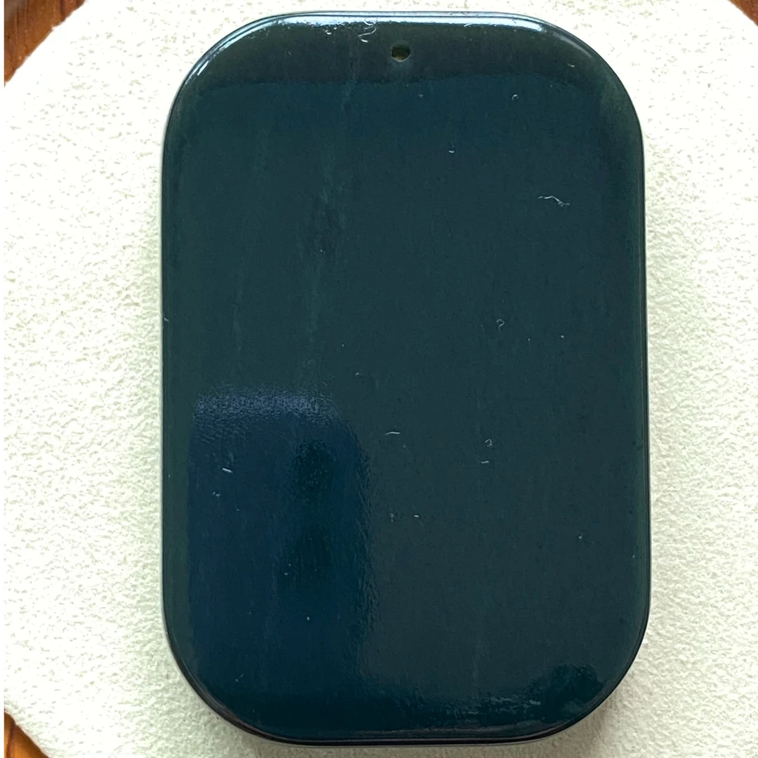 和田玉青玉挂件吊坠平安无事牌