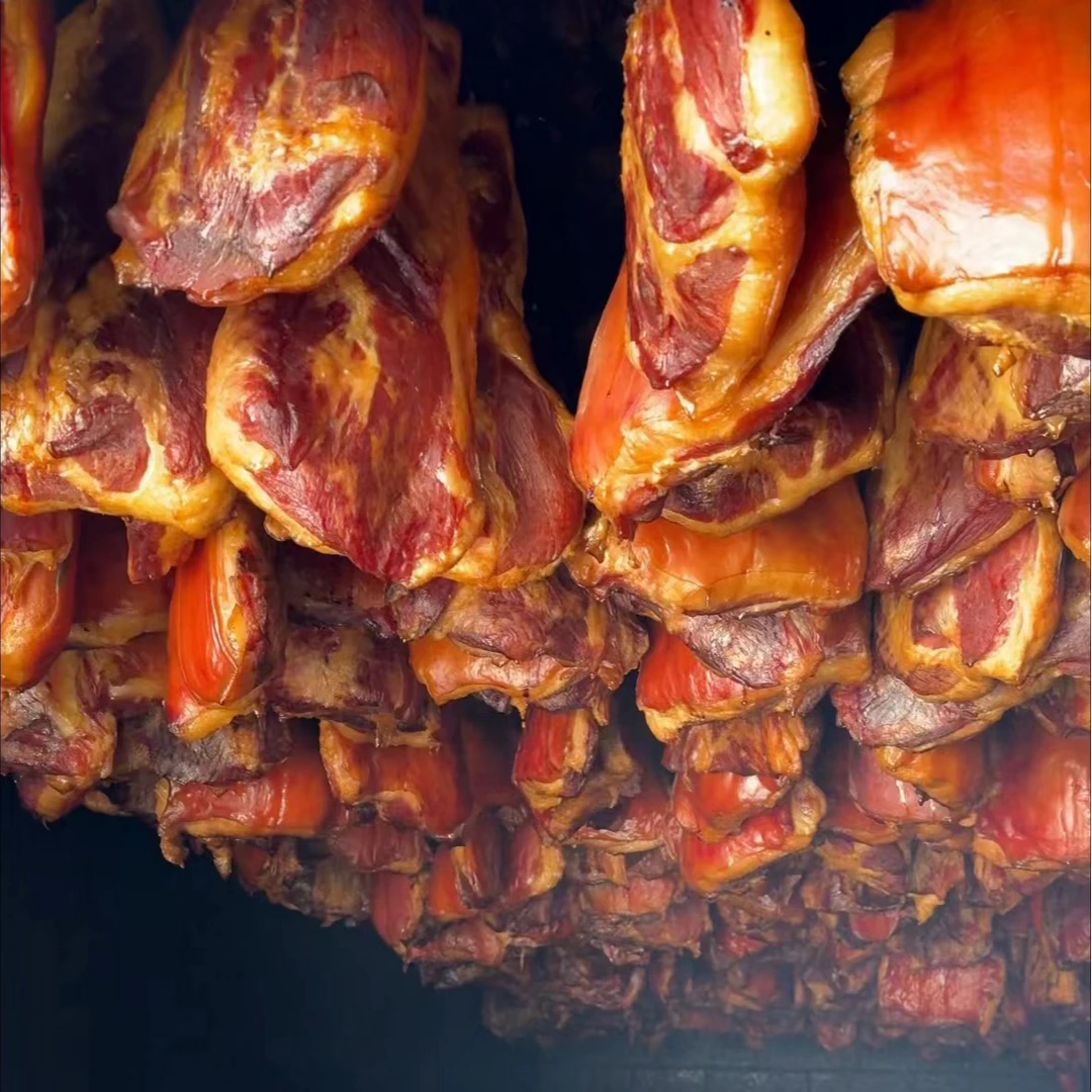 五峰老腊味传统烟熏腊后座肉20斤起批