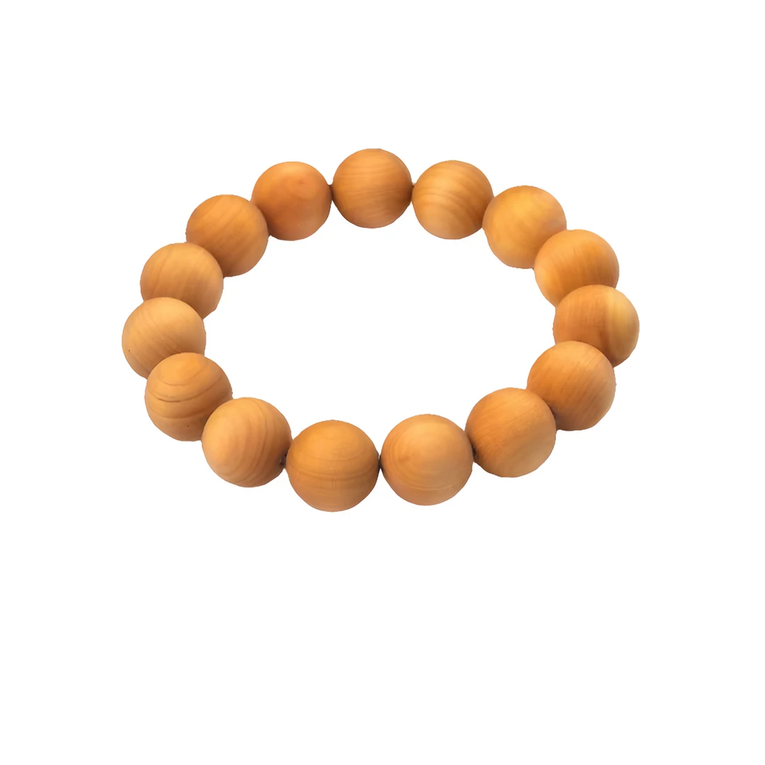 太行山崖柏手串同料手工打磨佛珠手链念珠文玩木（尺寸随机）