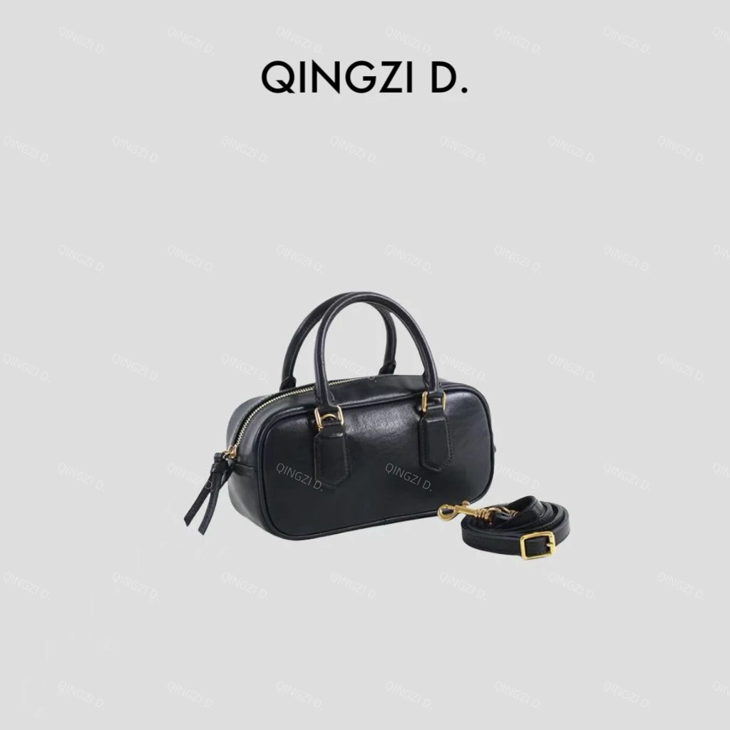 【董清子】【黑骑士】一眼就是它！轻奢感保龄球手提小包18202