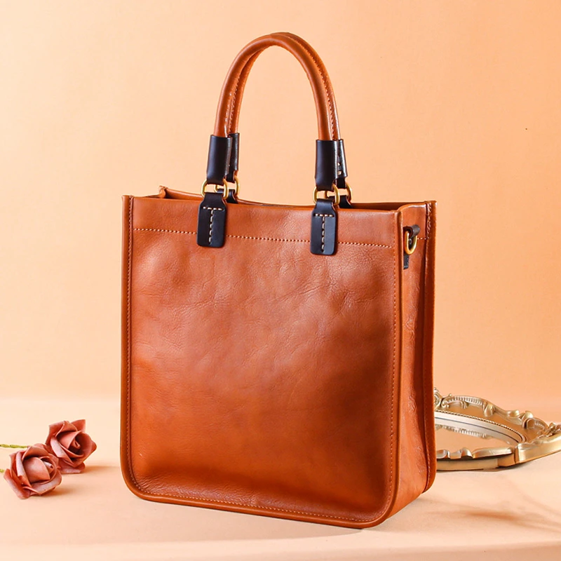 【052 · 大财主】新品百搭简约单肩时尚休闲女包12263棕色