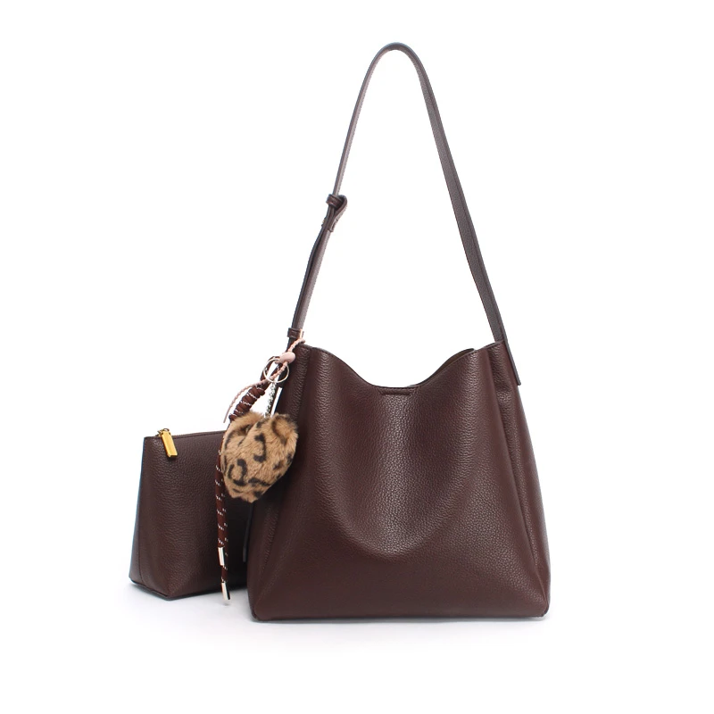 【皮皮姐】新品百搭简约单肩休闲时尚气质ins女包21023