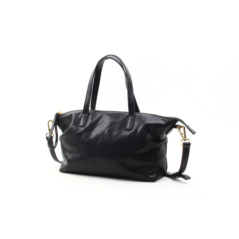 【483· 饺子包】新品百搭时尚单肩轻便ins休闲文艺复古女包19304黑