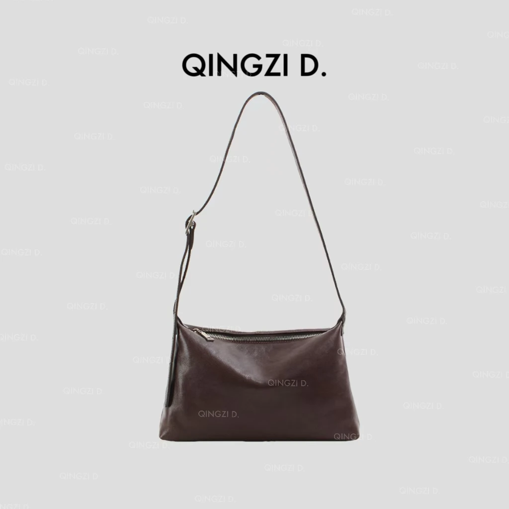 【董清子】【阿真hobo】新品简约百搭时尚单肩轻便休闲女包20487