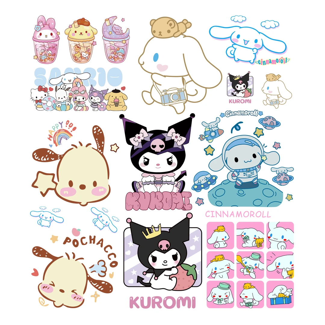 怕恰狗白墨烫画卫衣烫画热转印服装辅料，满20包邮（冷撕）