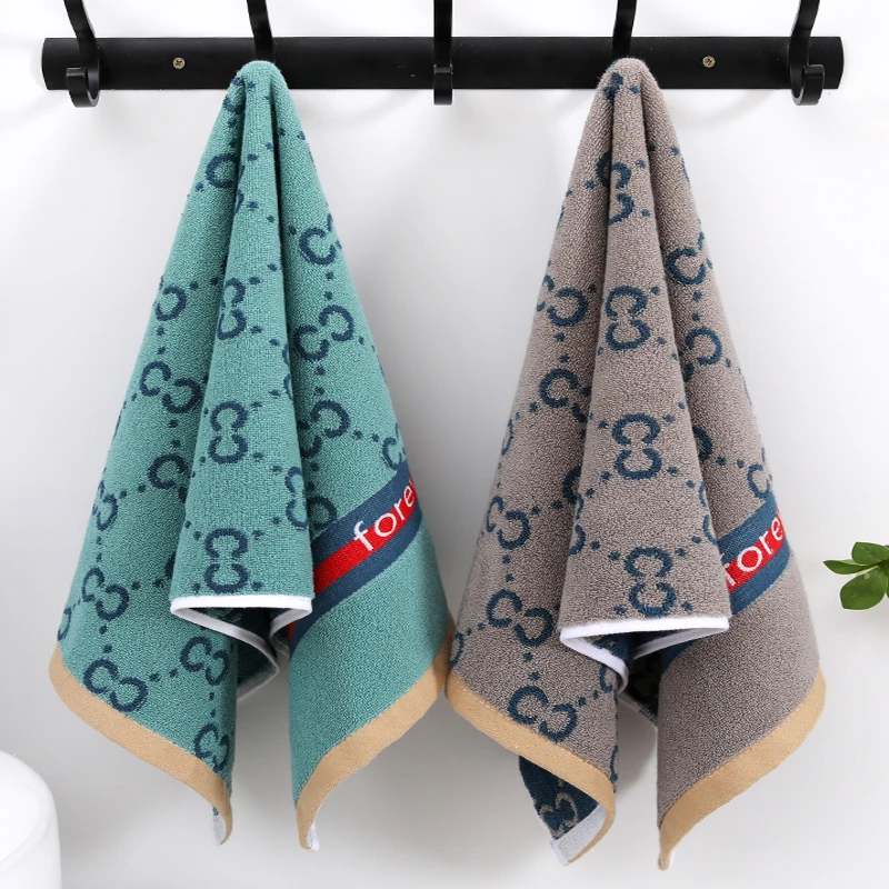 2条纯棉毛巾洗脸洗澡家用成人全棉加大男女士毛巾柔软下水不掉毛