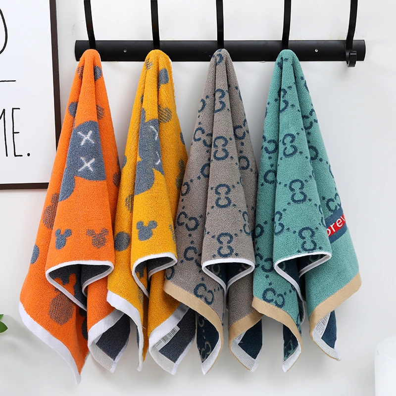 4条纯棉毛巾洗脸洗澡家用成人全棉加大男女士毛巾柔软下水不掉毛