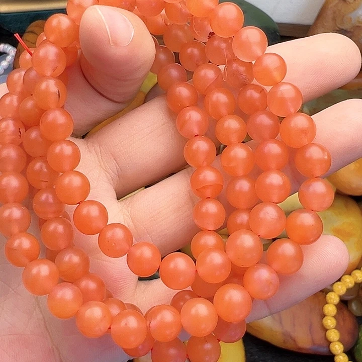 和田玉（糖玉）颈饰未镶嵌