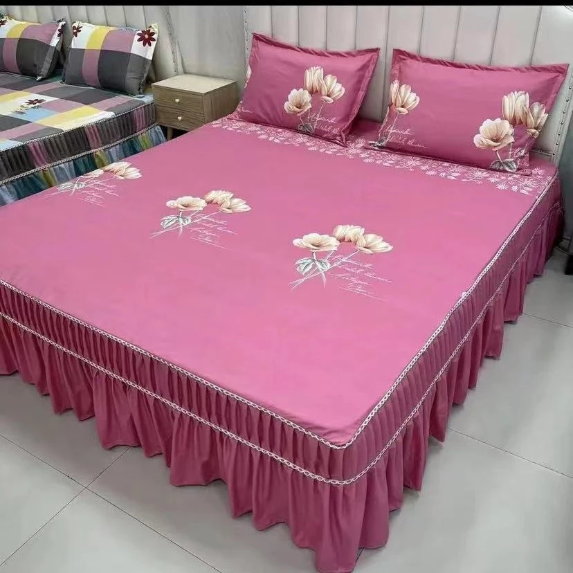 （郁金香）高档四季款磨毛加厚单床罩