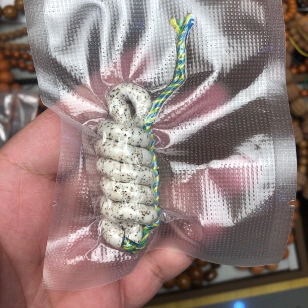 顺白星月大肠手串0.7*108星月菩提原生态海南星月菩提籽