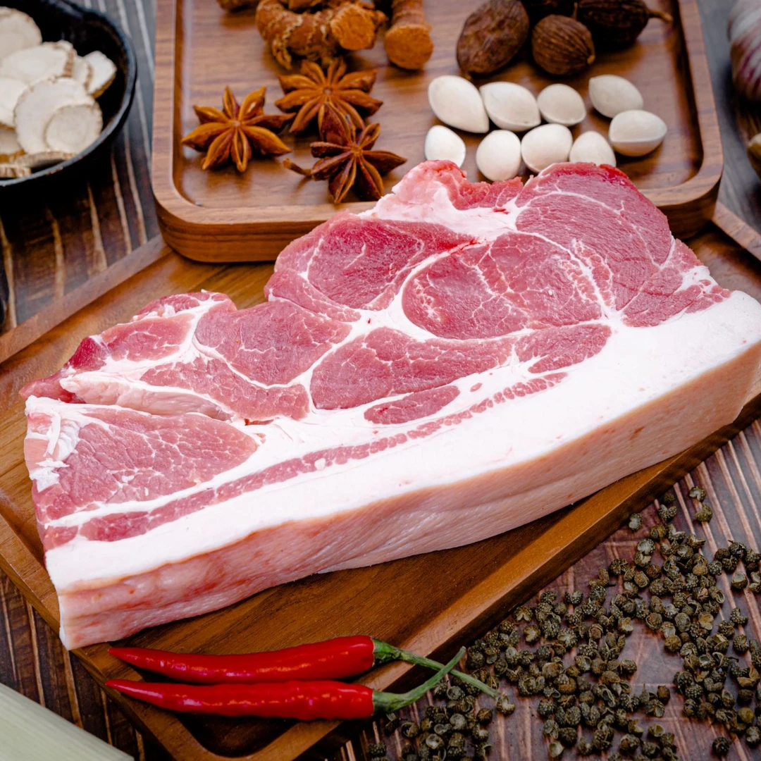 【鲜肉转冻】中粮家佳康亚麻籽猪梅花肉