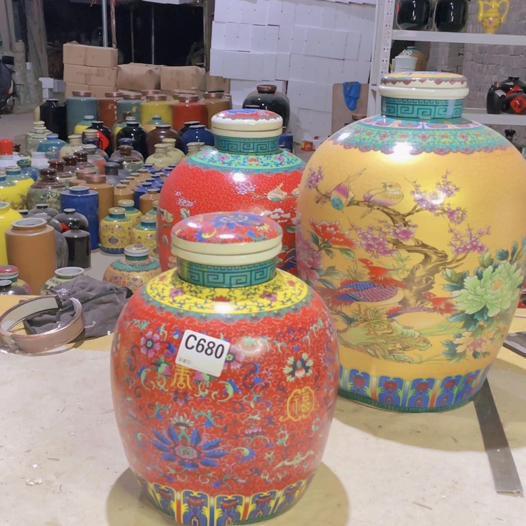 【闪购商品】陶瓷缸680十斤的