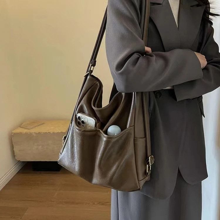 【亮晶晶轻奢女包】B391-420时尚百搭秋冬小众单肩腋下斜挎休闲女包
