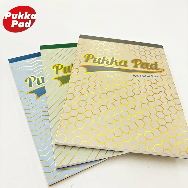 Pukka PadHZE系列上翻包背本烫金波纹面考研学习本横线本美式分栏