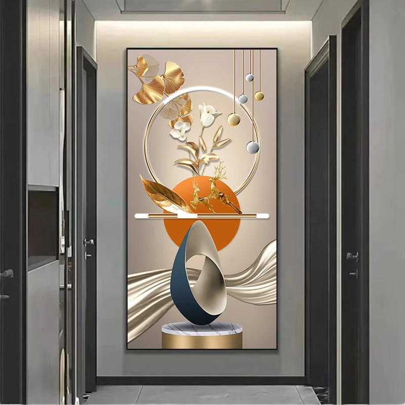 XG99家大业大简约玄关装饰画走廊过道挂画沙发落地画客厅装饰画