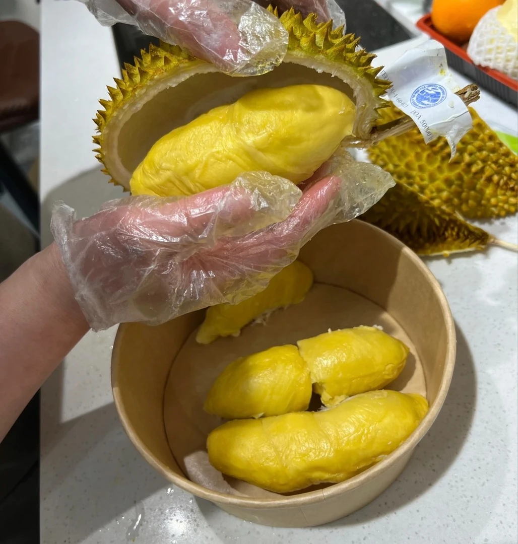 【花果山】金枕榴莲肉 500g一盒