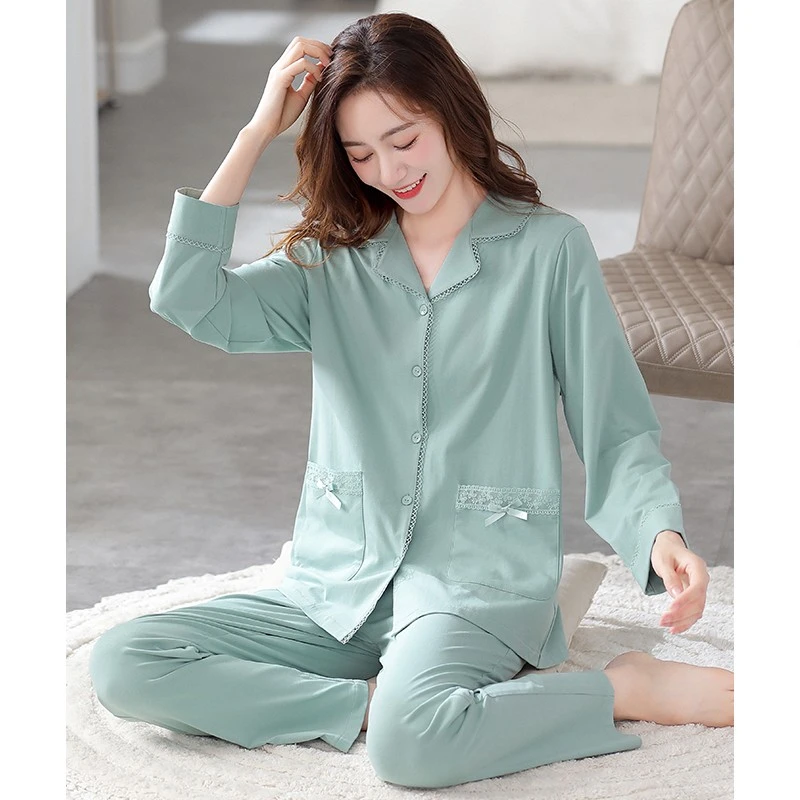 睡衣女士春秋纯棉长袖女款秋季2025年新款高档公主大码宽松家居服